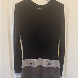 BCX DROP-WAIST SWEATER DRESS